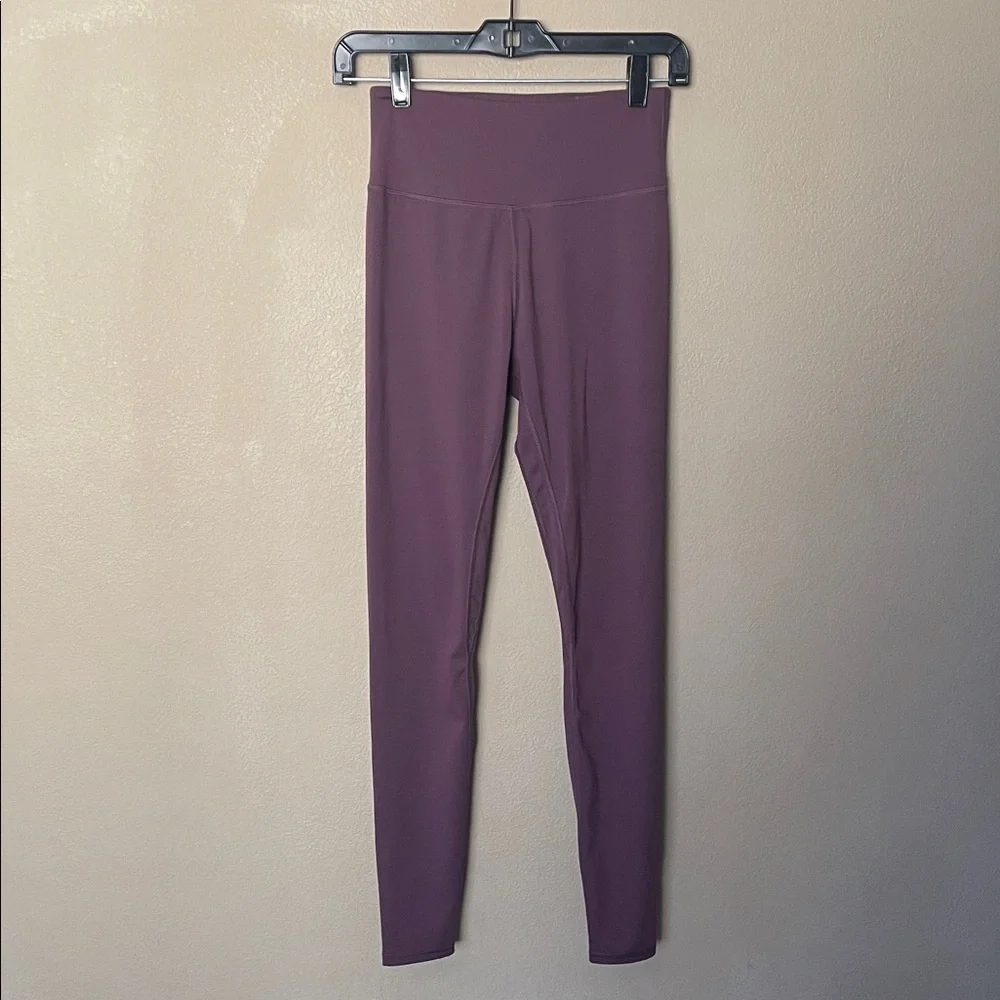 Purple High-Waisted Leggings